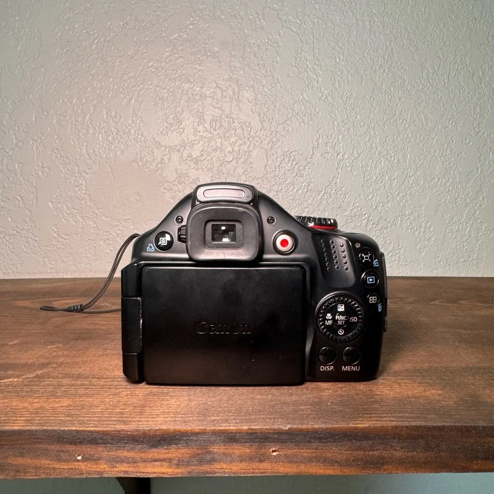 Canon PowerShot SX30IS Black Digital Camera